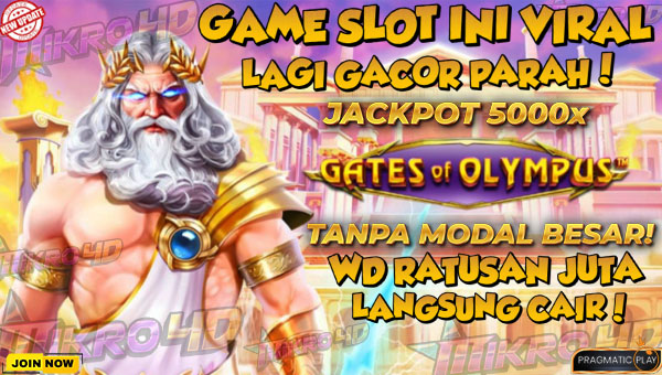 GATES OF OLYMPUS LAGI GACOR PARAH! Ini Bukti WD 5000x Tanpa Modal Besar!