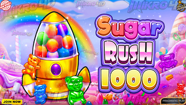 SLOT Sugar Rush 1000 Gacor Ledakan Manis Penuh Jackpot Fantastis