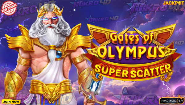Anti Rungkad! Main Slot Gates of Olympus Super Scatter & Raih JP Setiap Hari!